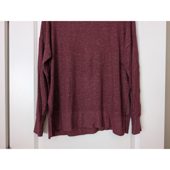 Planet Gold Maroon Long Sleeve Top - Picture 3 of 11